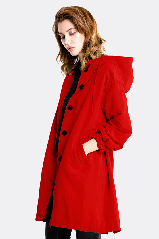 CRIMSON ROTE WINDJACKE